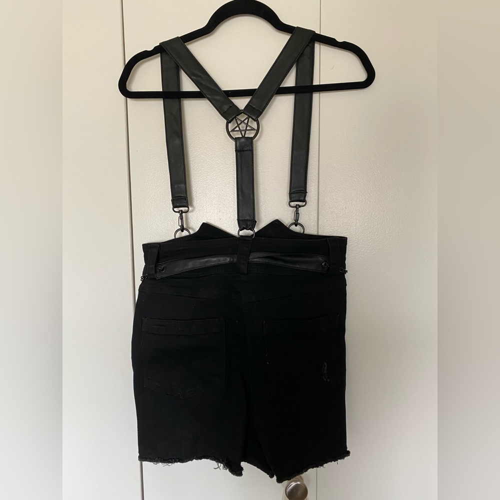 KILLSTAR rebel heart suspended high waisted shorts